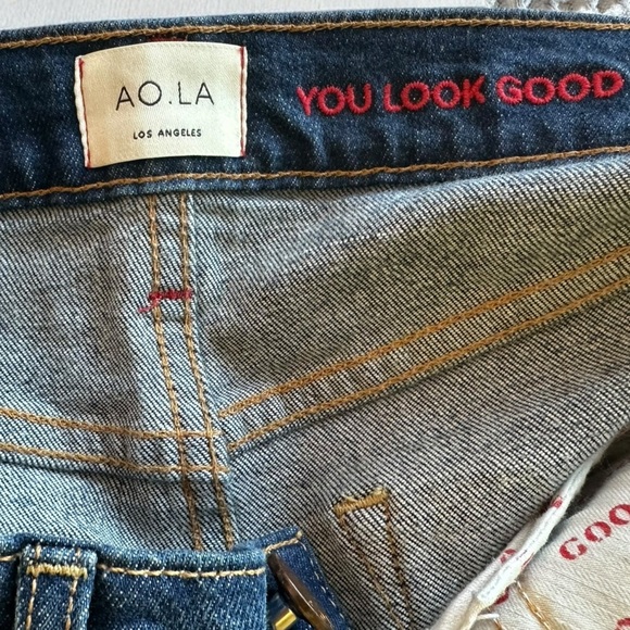 Alice + Olivia Jeans button up skinny crop pants size 26 - Picture 14 of 16
